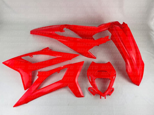 Original Plastic Kit Red Beta RR 50 2T Enduro Standard (2021–2026) OEM