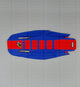 Copertina Sella Zebra Rosso/Blu Beta RR/RX 2T-4T (2020-2027) Xtrainer (2023-2027) Blackbird