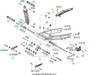 Distanziale Bilanciere 10X22X34 Beta RR 50 Sport/Racing (2005-2026) RR 125 4T LC ( 2013-2026) OEM 1347610000