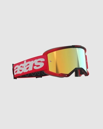 compare product Maschera Alpinestars Vision 5 Blaze – Lente Specchiata Oro