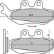 Pastiglie freno anteriori organiche RMS Beta RR 50 2T (2005-2026) RR 125 4T LC (2013-2016, 2023-2026)