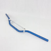 MANUBRIO CROSS/ENDURO 22 MM PIEGA MEDIA BLU NRTEAM