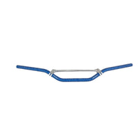 MANUBRIO CROSS/ENDURO 22 MM PIEGA MEDIA BLU NRTEAM