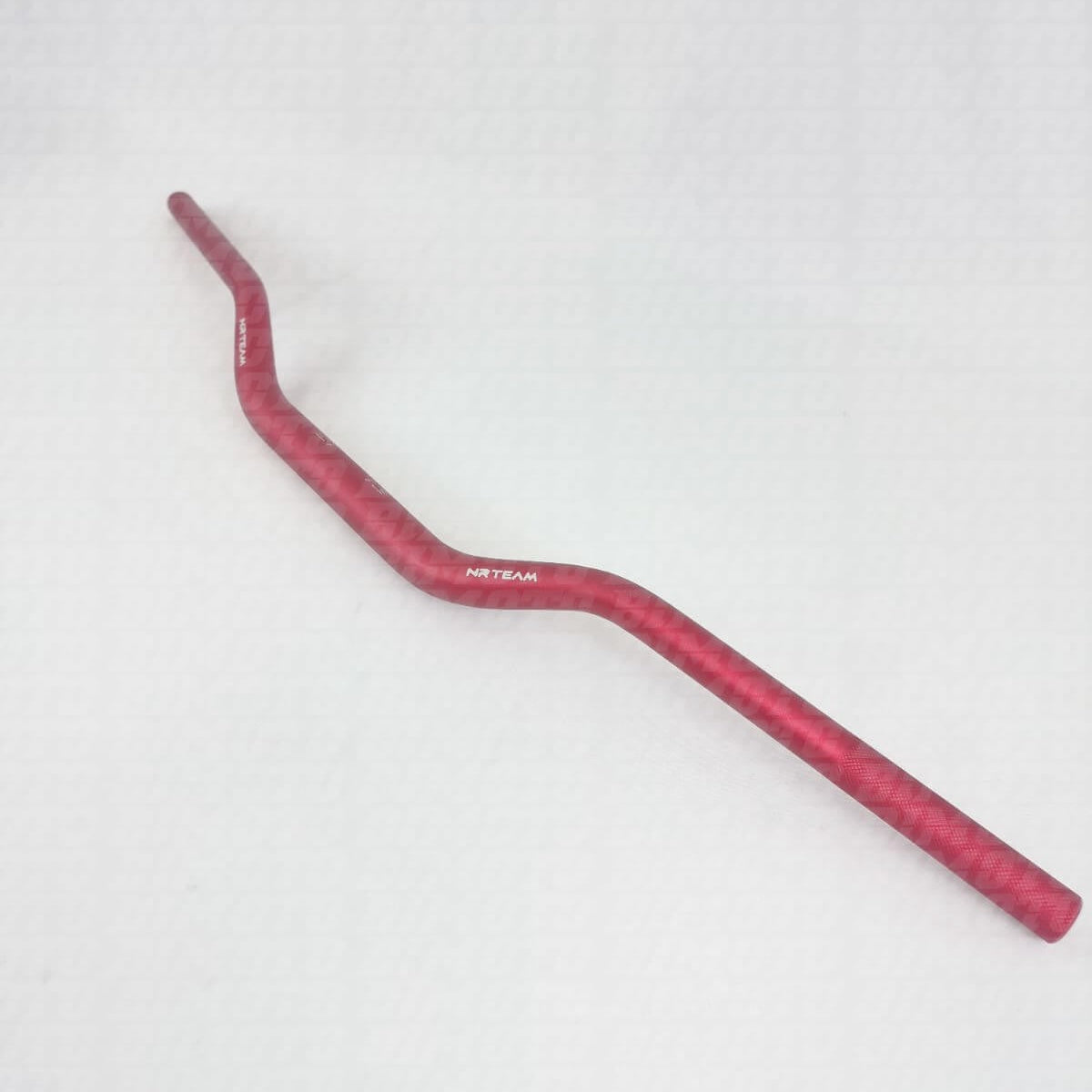 MANUBRIO CROSS/ENDURO 28.6 MM PIEGA BASSA ROSSO NRTEAM