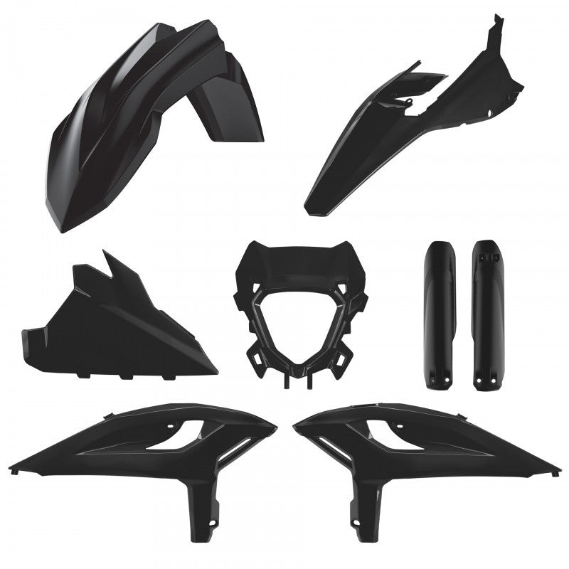 Kit Plastiche Completo Polisport Beta RR 2T 4T (2025-2026) Nero