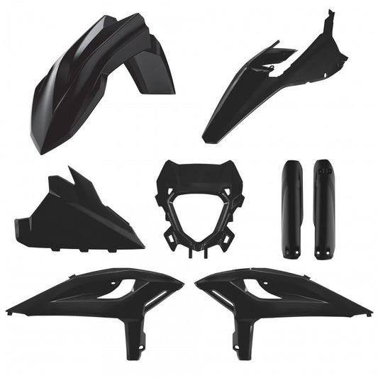 Kit Plastiche Completo Polisport Beta RR 2T 4T (2025-2026) Nero