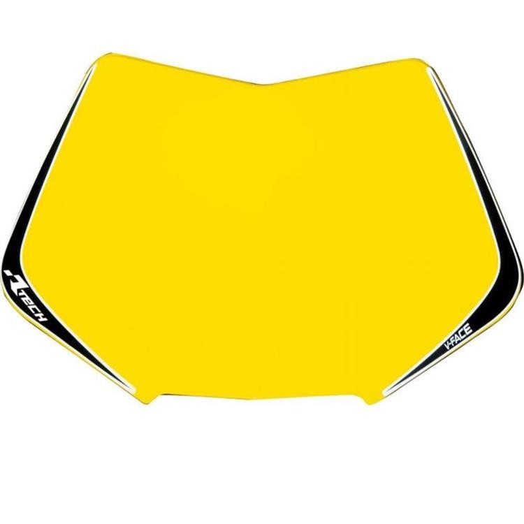 Ricambio Tabella Portanumero Portafaro V-Face Racetech Giallo