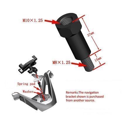 Cell Phone Holder Zontes ZT 350 E (2023-2025) OEM P0000000000044