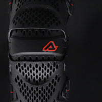 Ginocchiera Impact Pro Acerbis Nero Coppia
