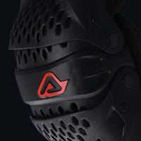 Ginocchiera Impact Pro Acerbis Nero Coppia