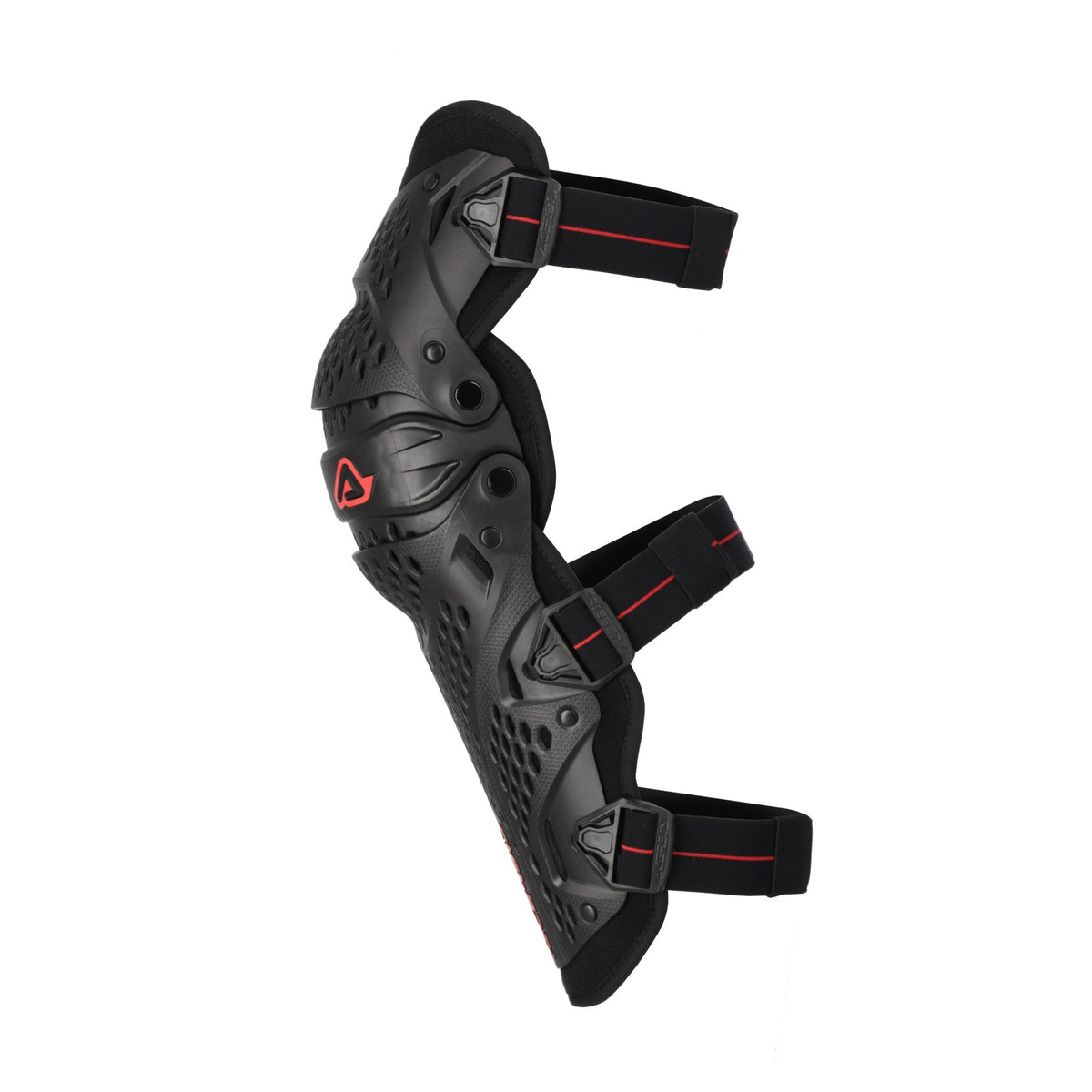Ginocchiera Impact Pro Acerbis Nero Coppia