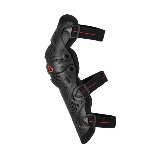 Ginocchiera Impact Pro Acerbis Nero Coppia