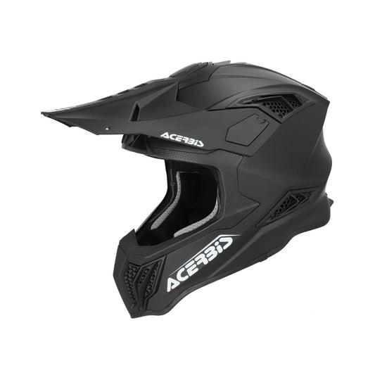 Casco Cross Acerbis Airstrike-X Nero Opaco