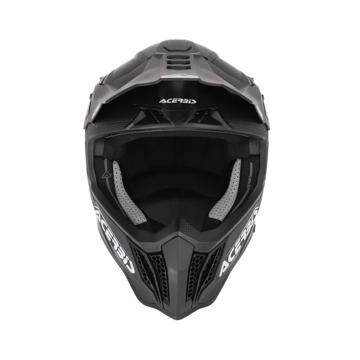 Casco Cross Acerbis Airstrike-X Nero Opaco