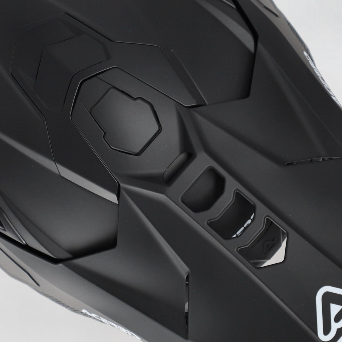 Casco Cross Acerbis Airstrike-X Nero Opaco
