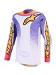 Maglia Cross Alpinestars Fluid Drag Lilla/Giallo/Bianco