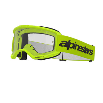 compare product Maschera Alpinestars Vision 3 Wrmk Giallo Lente Trasparente