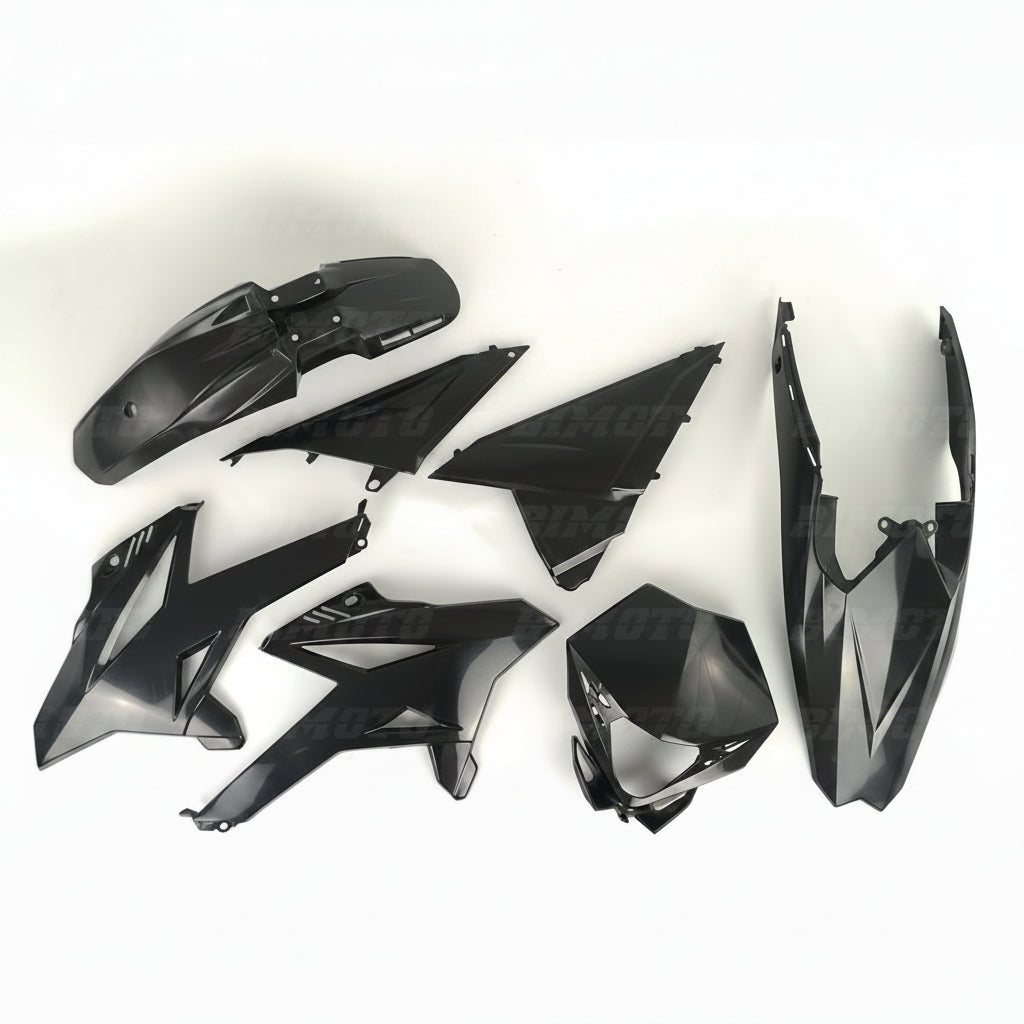 Kit Plastiche Motard Beta RR 125 4T LC (2019-2020) Nero OEM