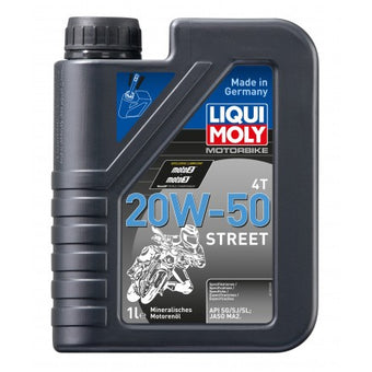 compare product Olio motore 4T 20W-50 Street Liquimoly