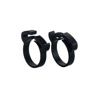 compare product COPPIA FASCETTE A SCATTO IN NYLON PER FORCELLE DA 45 MM A 50 MM
