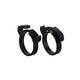 COPPIA FASCETTE A SCATTO IN NYLON PER FORCELLE DA 45 MM A 50 MM
