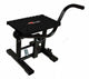Cavalletto alza moto a leva cross-enduro ripiano tpu nero Racetech