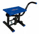 Motorcycle lift stand lever cross-enduro blue TPU top Racetech