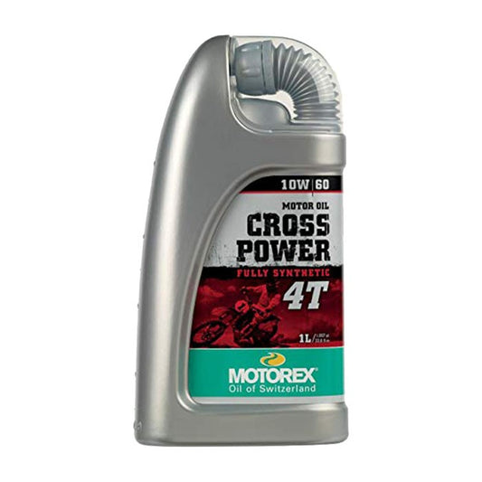 OLIO MOTORE MOTOREX CROSS POWER 4T 10W60 - 1LT