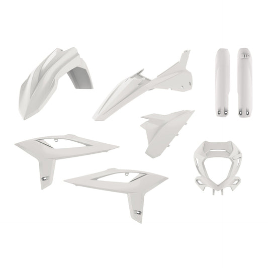 KIT PLASTICHE COMPLETO BIANCO BETA RR 125/200/250/300/350/390/430/480 2020/2022 POLISPORT