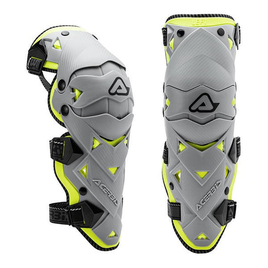Ginocchiere Impact Evo 3.0 Acerbis grigio/giallo fluo
