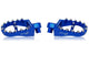 Pedane Maggiorate Ergal CNC Septar Beta RR 2T-4T (2020-2027) Blu