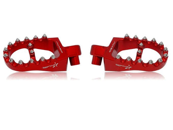 compare product Pedane Maggiorate Ergal CNC Septar Beta RR 2T-4T (2020-2027) Rosso