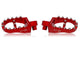 Pedane Maggiorate Ergal CNC Septar Beta RR 2T-4T (2020-2027) Rosso