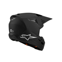Casco Cross Alpinestars S-M3 Nero Opaco