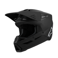 Casco Cross Alpinestars S-M3 Nero Opaco