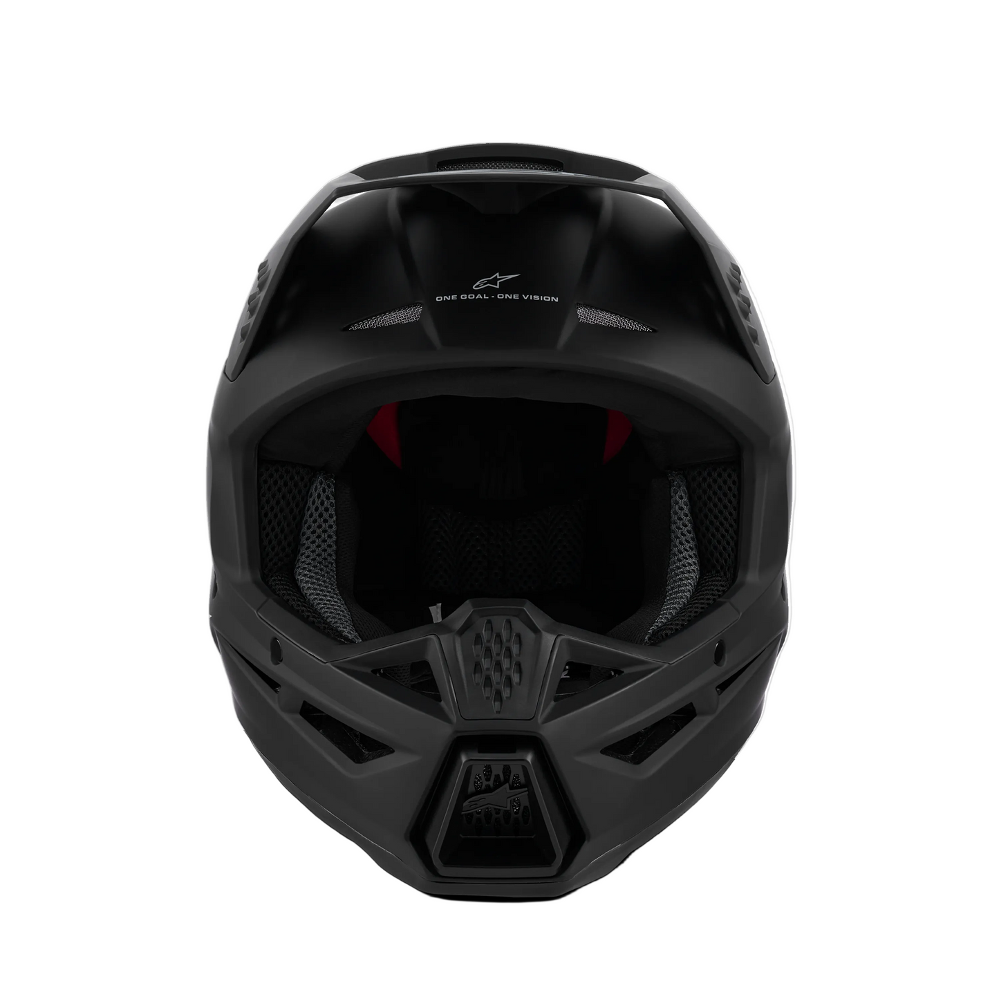 Casco Cross Alpinestars S-M3 Nero Opaco