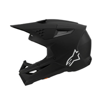Casco Cross Alpinestars S-M3 Nero Opaco