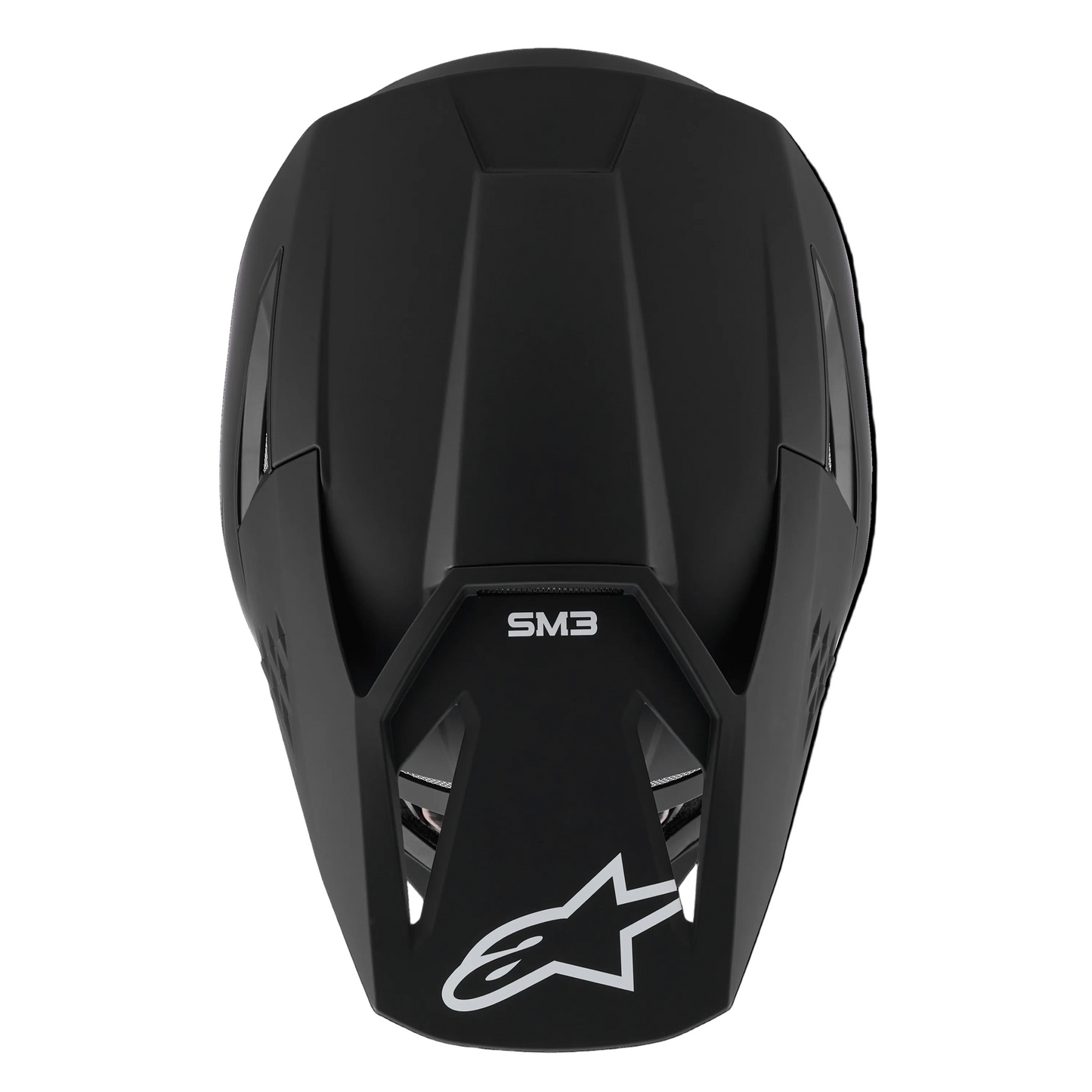 Casco Cross Alpinestars S-M3 Nero Opaco