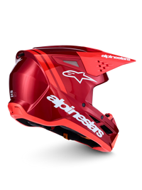 Casco Cross Alpinestars S-M3 Radium Rosso