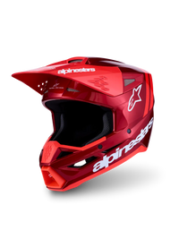 Casco Cross Alpinestars S-M3 Radium Rosso