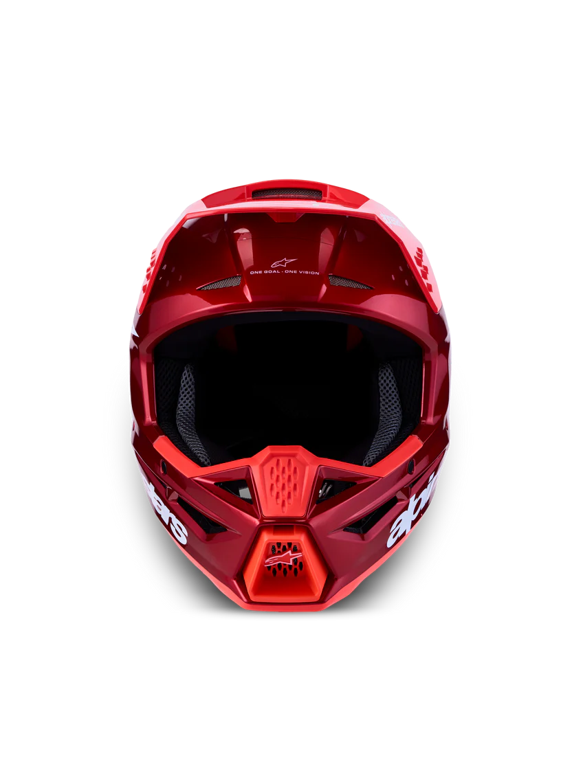 Casco Cross Alpinestars S-M3 Radium Rosso