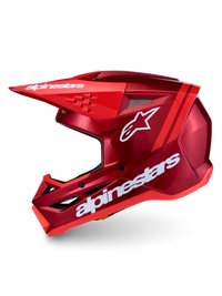 Casco Cross Alpinestars S-M3 Radium Rosso
