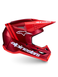 Casco Cross Alpinestars S-M3 Radium Rosso