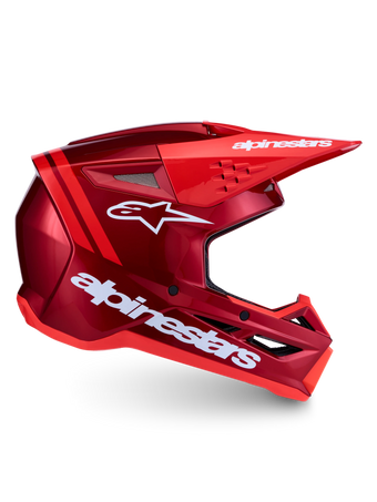 compare product Casco Cross Alpinestars S-M3 Radium Rosso