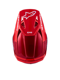 Casco Cross Alpinestars S-M3 Radium Rosso