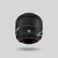 Casco Cross Alpinestars S-M7 Nero Opaco