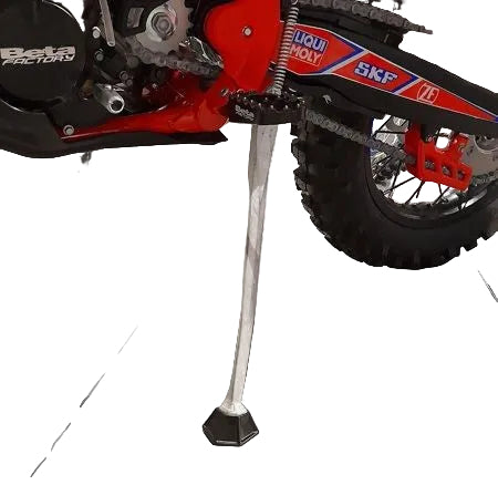 PIEDINO CAVALLETTO MAGGIORATO E RIALZATO PER BETA RR 125/200/250/300 2T RR 350/390/430/480 4T 2020-2025