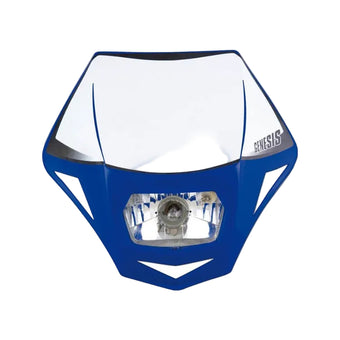 compare product Mascherina completa di faro Racetech Genesis Blu