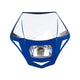 Mascherina completa di faro Racetech Genesis Blu