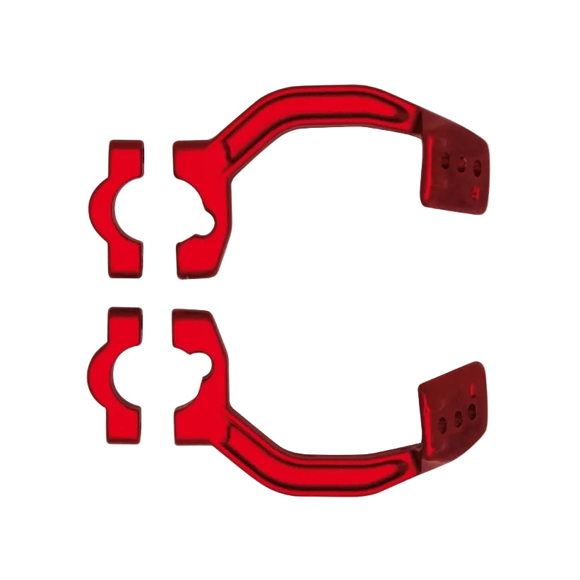 KIT DI MONTAGGIO PARAMANI RTECH VERTIGO/FLX ALLUMINIO ROSSO